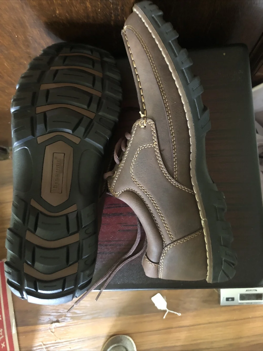 Freeman Men’s Dress Shoes Size 9.5 Brown Lace Up